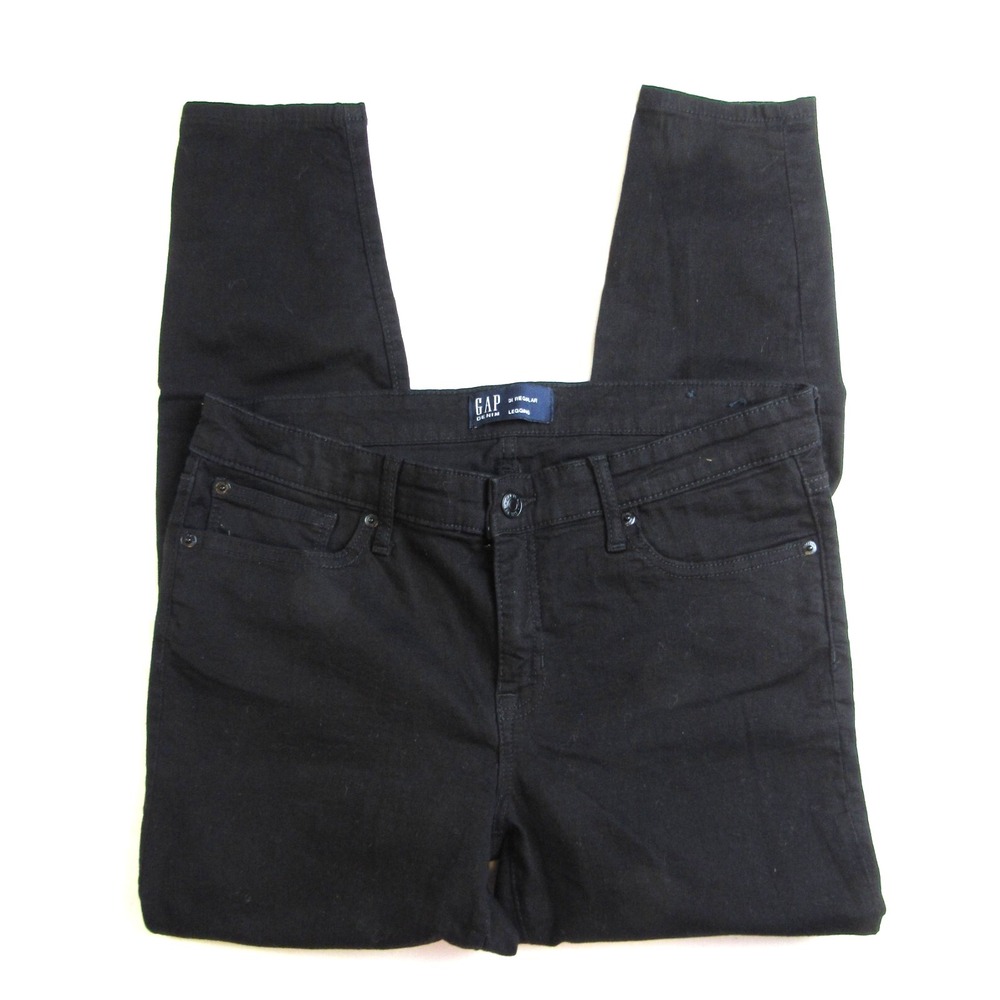 Gap Jeans Legging Jegging Black Women's Size 31